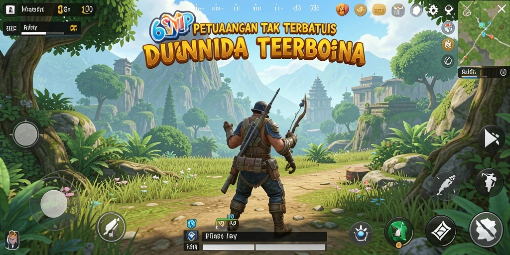Tangkapan layar menampilkan momen eksplorasi seru di 6SVIP.