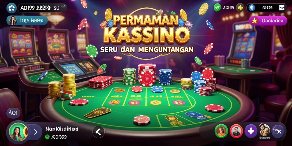 Gameplay mengasyikkan di aplikasi Kasino ADI99 yang penuh warna.