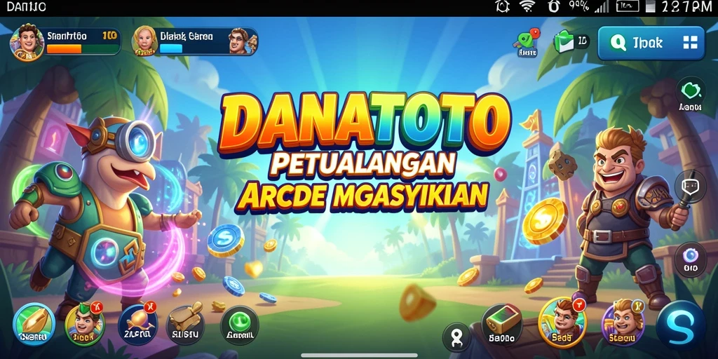 Tampilan gameplay <strong>DANATOTO</strong> yang menarik dan seru.