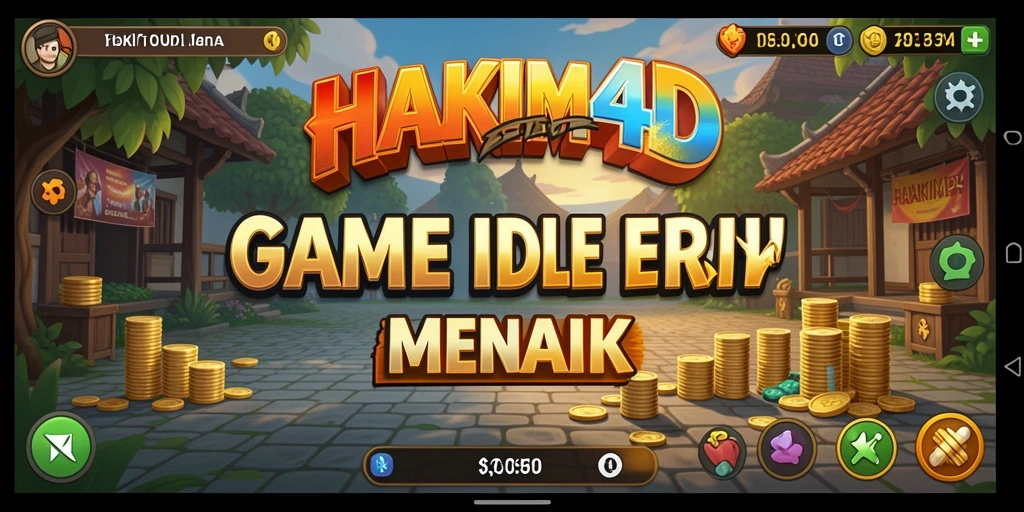Screenshot HAKIM4D menampilkan gameplay Idle yang menarik dan penuh tantangan.