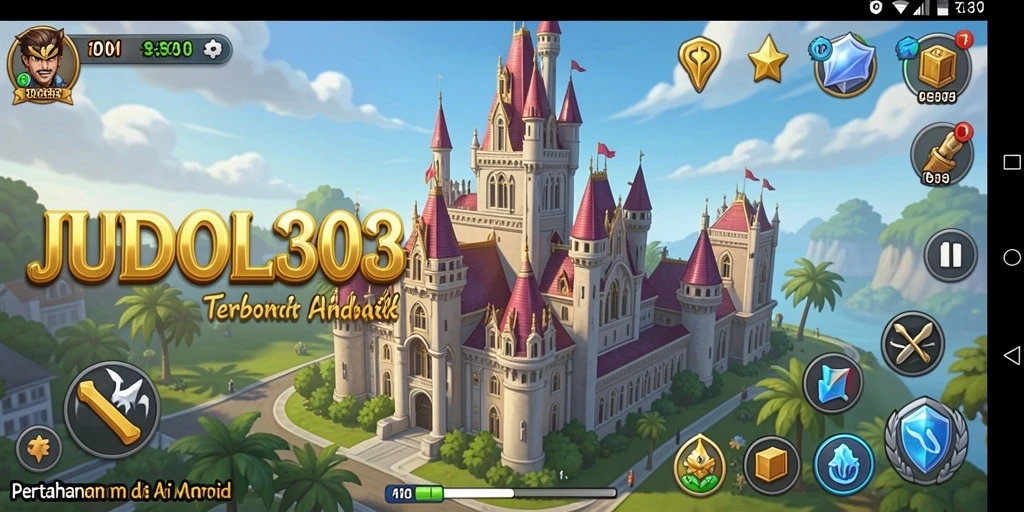 Gameplay seru dalam JUDOL303 menara pertahanan yang menantang.