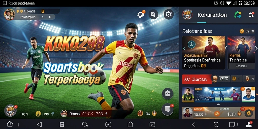 Tampilan menarik dari gameplay Sportsbook KOKO288.