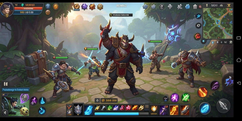 Screenshot gameplay REMI62 yang menunjukkan aksi seru dalam petualangan MMORPG.
