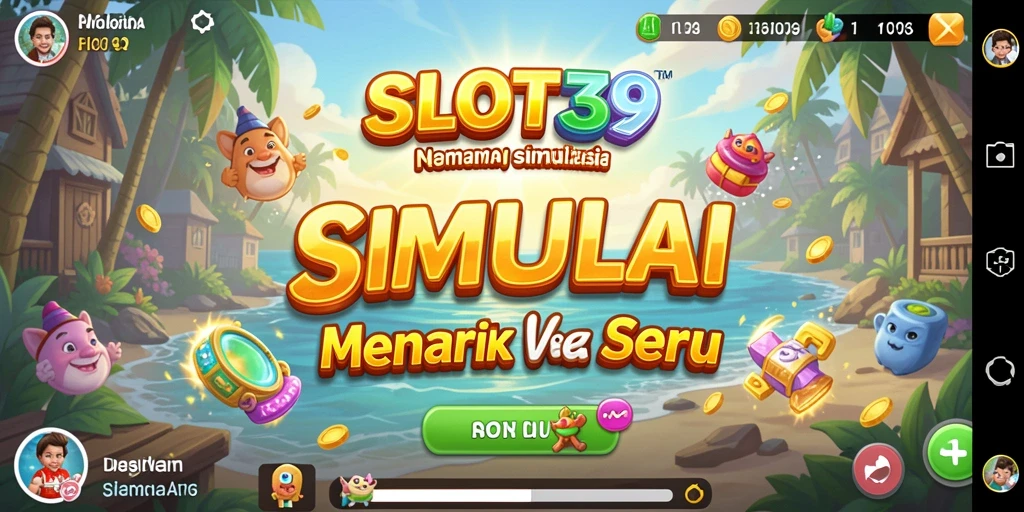 Menampilkan gameplay SLOT39 yang seru dan penuh warna.
