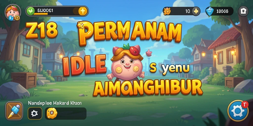 Tampilan gameplay Z18 yang menarik dan menghibur para pemain Idle.